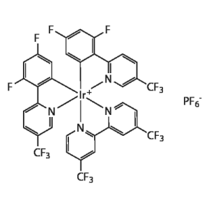 CAS NO.2030437-90-0     [Ir(dF(CF3)ppy)2(4,4'-dCF3bpy)]PF6