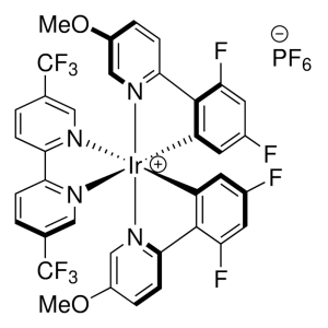 CAS NO.2307271-69-6          [Ir(dF(OMe)ppy)2(5,5'-dCF3bpy)]PF6
