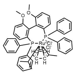 CAS NO.352557-37-0    [RuCl(p-cymene)(R)-MeO-Biphep]Cl